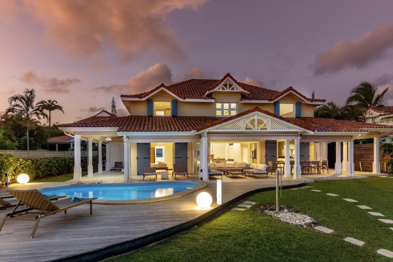 Villa Marine 5 Etoiles Sur La Plage Du Lagon A Deux Pas Du Golf Saint-Francois  Εξωτερικό φωτογραφία